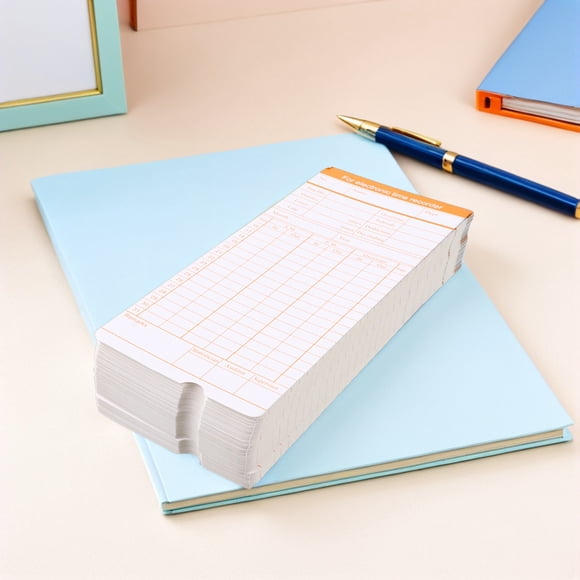 LOLIPPYY 200 Sheets Attendance Register Paperboard for Time Tracking in Workplace