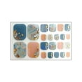 Awwp Makeup Toe Nail Stickers Summer Toenail Stickers Hot Stamping