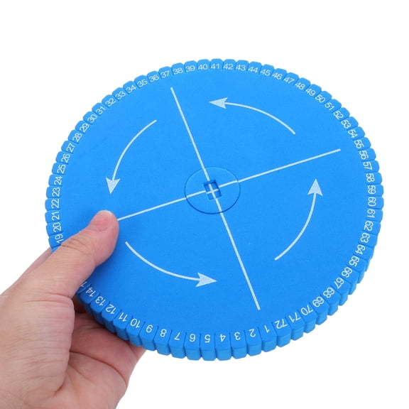 BESTYASH 2Pcs Blue Kumihimo Disk Braiding Wheel Bracelet Kit for Home Crafting Friendship Accessories