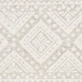 thumbnail image 5 of SAFAVIEH Micro-Loop Regis Geometric Aztec Wool Area Rug, Beige/Ivory, 5' x 5' Round, 5 of 6
