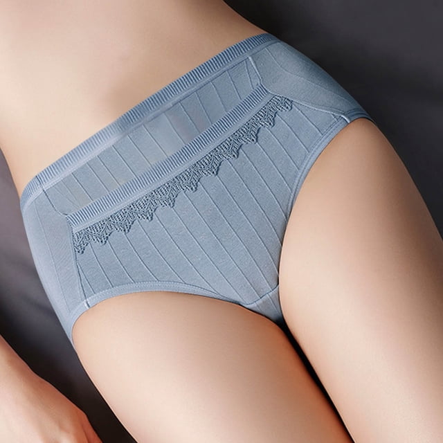 Puntoco Ropa interior para mujer, calzoncillos de cintura media para mujer, pantalones fisiológicos a prueba de fugas menstruales cálidos, pantalones grandes con brazos levantados y bolsillos
