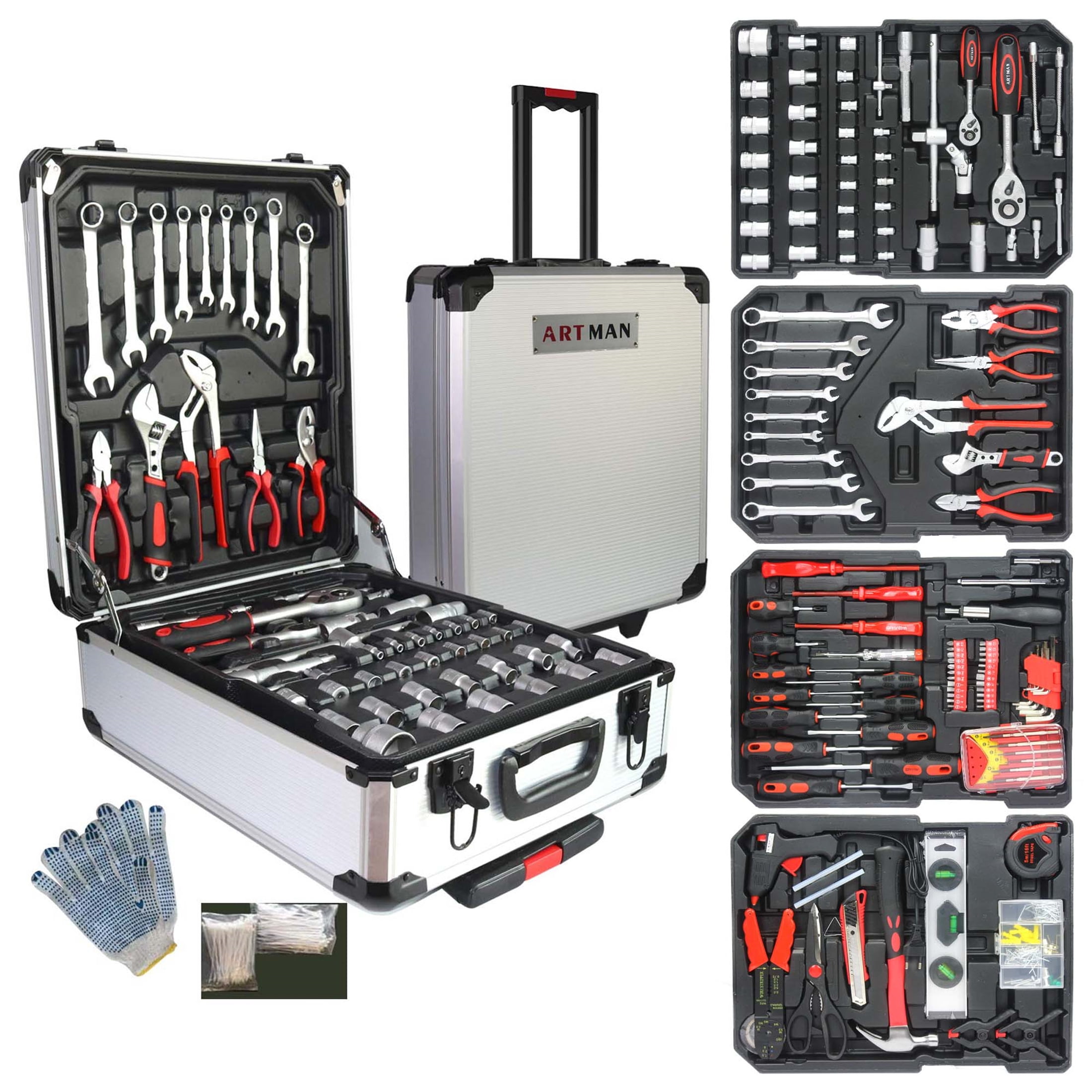 Aukfa AK-HTS1-003, Easy Clean Tool Set, 899 Piece