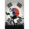 South Korea Soccer National Team Sports Poster 12x18 inch