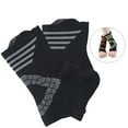 thumbnail image 1 of 1 Pair Ankle Brace Unisex Elastic Ankle Sprain Support Ankle Compression Sleeve, 1 of 10