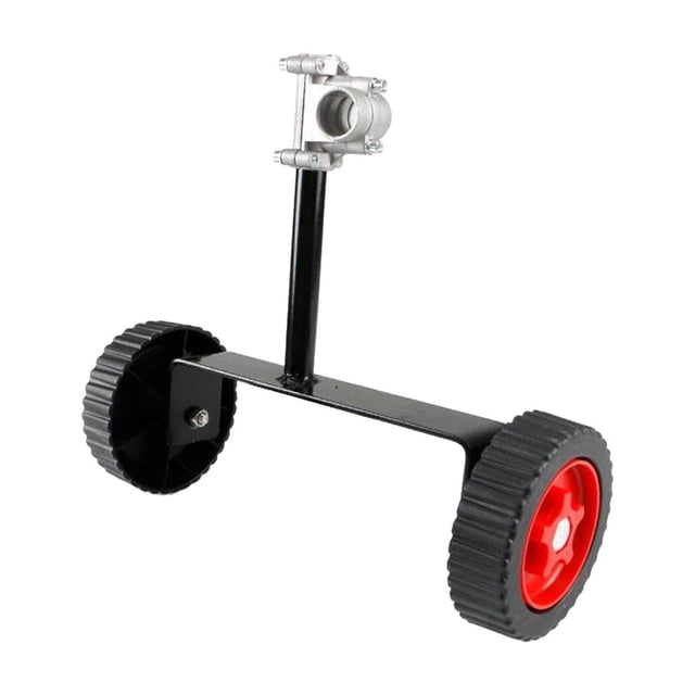 Gkeoshab Universal Wheel Adjustable String Trimmer Support Wheel Walk String Trimmer Auxiliary Attachment Eater Support Auxiliary Wheels For String Trimmer Weedeaters Cutter Brush Cutt Home & Garden