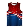 thumbnail image 4 of VerPetridure Women 4th of July Patriotic Tank Tops USA Flag American Independence Day Shirts Memorial Day Tops, 4 of 5