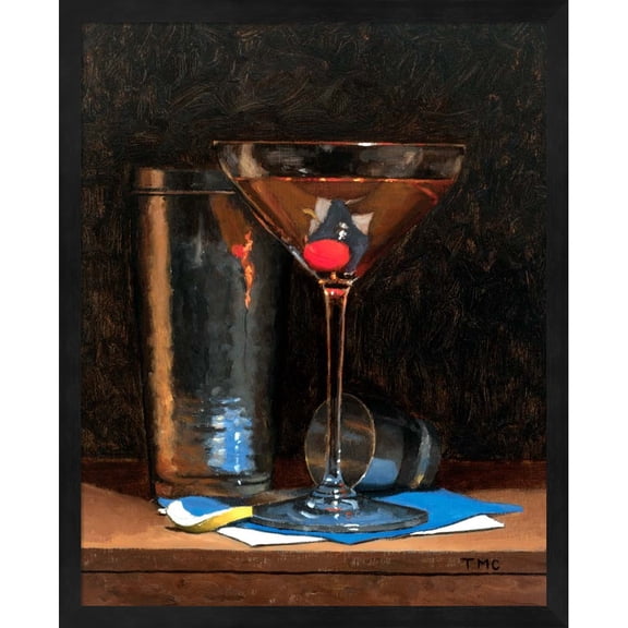 Great Art Now Manhattan by Todd M. Casey, Framed Wall Art, 17.25W x 21.25H