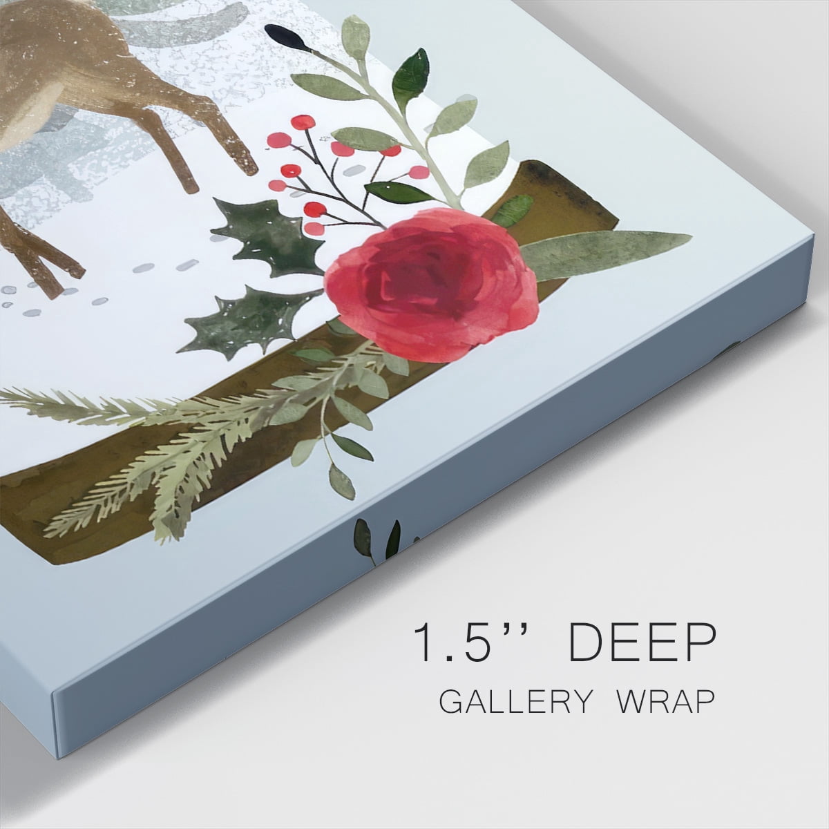 Snow Globe Village III- Gallery Wrapped Canvas