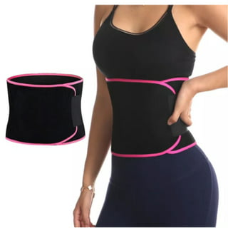Yosoo Waist Trimmer Belt,Yoga Slim Fit Slimming Belt Burn Fat For Exercise  Weight LossBlack 
