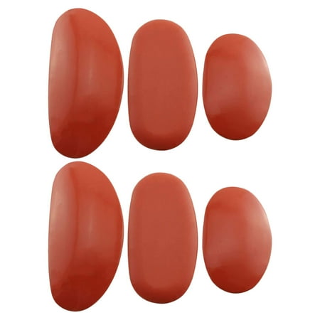

2 Sets / 6Pcs Tools Rib Sculptural Clay Tools for Clay Artists (Red)