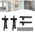 thumbnail image 5 of 2 Set Pivot Hinge Heavy Duty, Hidden Door Hinges, Hidden Door Hinges Secret Door Hinges, Invisidoor Hinge Kits, 5 of 22