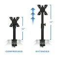 thumbnail image 3 of Mount-It! Single Computer Monitor Desk Stand | Fits 24"-34" Monitors | Ultra-Wide Mount, 3 of 9