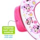 thumbnail image 2 of Asiento de entrenamiento para baño Ginsey Minnie Mouse con asas de fácil agarre, 2 of 8