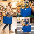 thumbnail image 7 of CALLINOX Women's Waterproof EVA Beach Tote Bag 3-Piece Set,Royal blue., 7 of 7