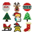thumbnail image 1 of facefd DIY Craft Fuse Beads Set Beads Boards Set Funny DIY Christmas Creative Jigsaw Children's Educational Toys, 1 of 8
