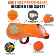 thumbnail image 5 of SafetyPUP XD Blaze Orange Reflective Dog Vest – Hi-Vis Safety Vest for Hunting & Outdoor Protection, 5 of 9