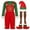 C-Red805, variant on DHFJKG Mens Christmas Elf Dress Up Outfits 2 In 1 Onesies With Hat Striped Socks Shoes 4 Piece Sets Party Wear For Festive Celebrations Cozy Outfit