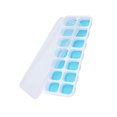 thumbnail image 3 of Matsuzay Molde de silicona para cubitos de hielo con tapa, 14 rejillas, bandeja para bolas de hielo DIY, helado, bebidas frías, whisky, cócteles, Barra de herramientas azul Matsuzay HA004890-02, 3 of 6