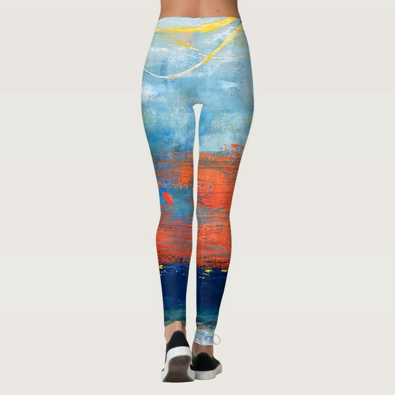 EHQJNJ Plus Size Leggings Promover Wide Leg Yoga Pants Ladies' Printed  Sports Leggings Yoga Pants