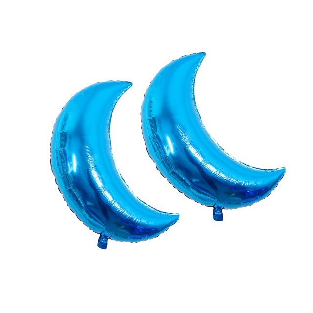 Decoraciones de fiesta Injueey 2 piezas globo elástico en forma azul