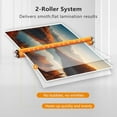 thumbnail image 6 of 2-in-1 Hot Cold A4 A5 Laminating Machine with 2 Modes for Home Office School US, 6 of 7