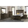 thumbnail image 5 of Picket House Furnishings Windom Queen Storage 3PC Bedroom Set in Charcoal, 5 of 18