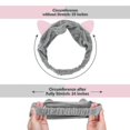 thumbnail image 2 of Makeup Cat Ears H Fleece Wraps, 2 of 4