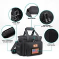thumbnail image 5 of Tactical Large Lunch Box for Men, Heavy Duty Insulated Lunch Bag for Work, Leakproof Lunch Cooler Bag with Shoulder Strap Lunch Pail for Shifts Camping Outdoor Day Trip (12L), 5 of 9