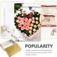 thumbnail image 3 of 3pcs Small Tin Box Empty Rectangle Tinplate Box Tinplate Containers Tin Box With Lid, 3 of 9