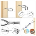thumbnail image 2 of Boucles d'Oreilles en Acier Inoxydable Étanches et Résistantes aux Intempéries, Couche Résistante à l'Oxydation Assurant Durabilité, Parfait pour Projets Extérieurs, Taille M5, 10 Pcs, Tendeur de Corde Réglable, 2 of 5