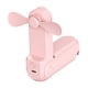 thumbnail image 2 of Ventilador portátil de mano, fácil de usar, plegable, para niños, interior y exterior, para hombres. Rosa, 2 of 9