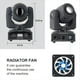 thumbnail image 3 of Luces para DJ Moving Head ZKYMZL, 25 W, 2 unidades, 8 gobos, 8 colores, 3 of 6