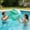 Green, variant on 9 Inch Bouncy Balls Large Inflatable PVC Sensory Ball for Playground Outdoor Water