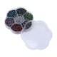 thumbnail image 5 of Seven Colors Rhinestones Beautiful Shape Nail Rhinestones for Manicure for Makeup ANGGREK Otros, 5 of 8