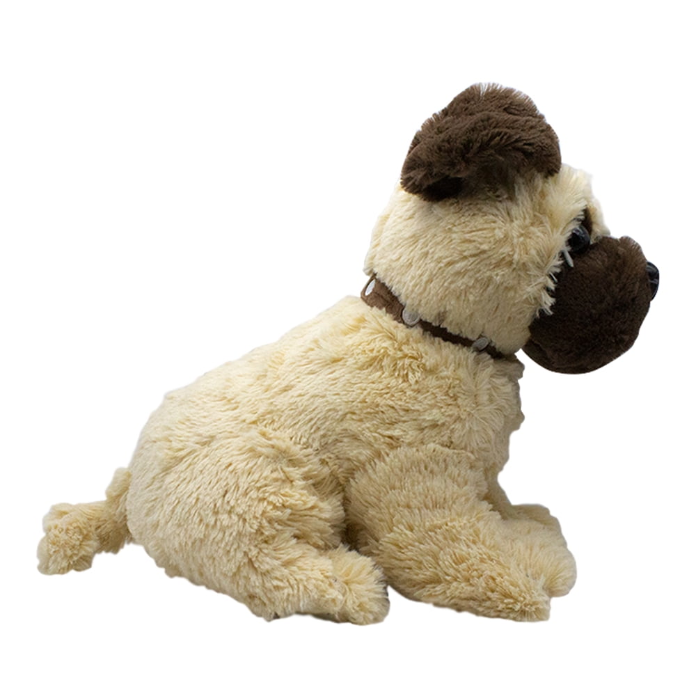 Perro Pug De Peluche Grande 28 cm Cachorro Linzy Toys Tela Suave Hipoalergenica Walmart en linea