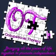 thumbnail image 3 of CafePress - Ot Puzzle Purple T Shirt - Women's Traditional Fit Dark T-Shirt, 3 of 4