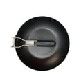thumbnail image 4 of Ozark Trail 9.5 inch Camping Frying Pan Black Carbon Steel with Folding Handle, 4 of 10
