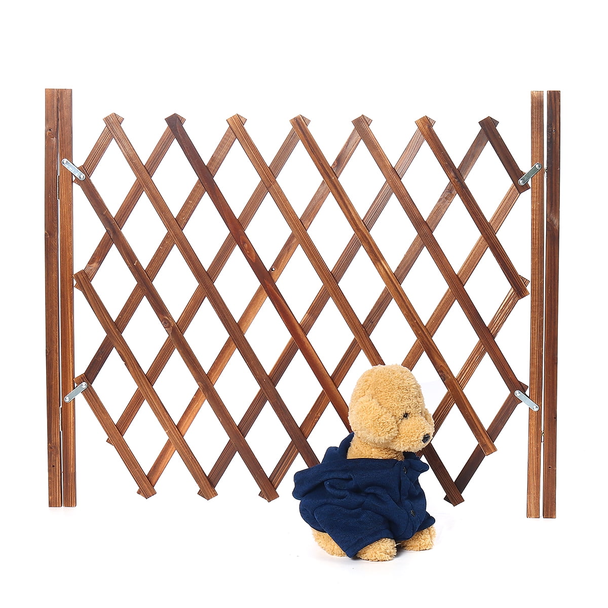 retractable wooden gate