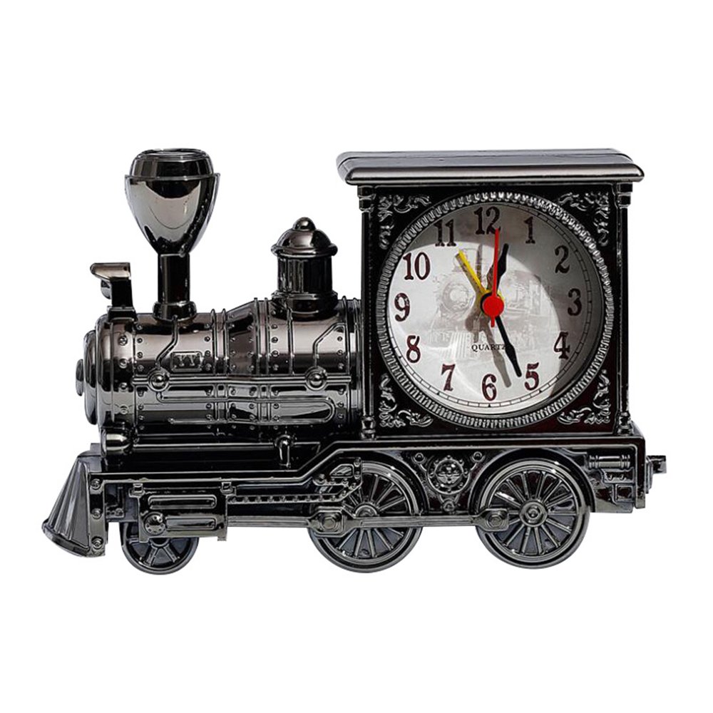 Gifts for Boys Vintage Retro Train Style Alarm Clock Cool Train Model