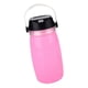 thumbnail image 1 of Botella de agua luminosa que brilla en la oscuridad, deportiva, con linterna Rosa, 1 of 9