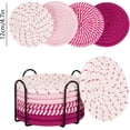 thumbnail image 2 of Drink Coasters with Holder, Absorbent Coasters, Minimalist Cotton Woven Coaster Set for Living Room Decor, Tabletop Protection Suitable for Cups, 2 of 5