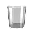 thumbnail image 2 of veasfak Waste Paper Basket Clear Minimalist Trash Can for Dressing Table Office Home Gray S, 2 of 9