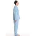 thumbnail image 3 of #followme Plaid Pajama Set for Men (Powder Blue, Medium), 3 of 4