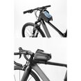 thumbnail image 4 of Injueey Bolsa de marco frontal para teléfono móvil de bicicleta, soporte de tubo de montaje de pantalla impermeable para bicicletas de gran capacidad Electrónica, 4 of 6