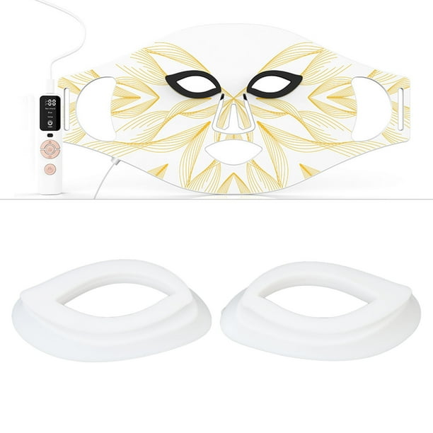 LED Photon Facial Eye Cover Parche Protector de Silicona para el Ojo para el Dispositivo de Protección Facial para el Rejuvenecimiento de la Piel ANGGREK Otros