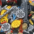 thumbnail image 2 of 854pcs Technic Parts and Pieces Set: Gears, Axles, Pins, Connectors, Differential, Tracks, Shock Absorbers, etc. Compatible with Major Brands. Toy Building Block for MOC Technical Accessories kit., 2 of 6