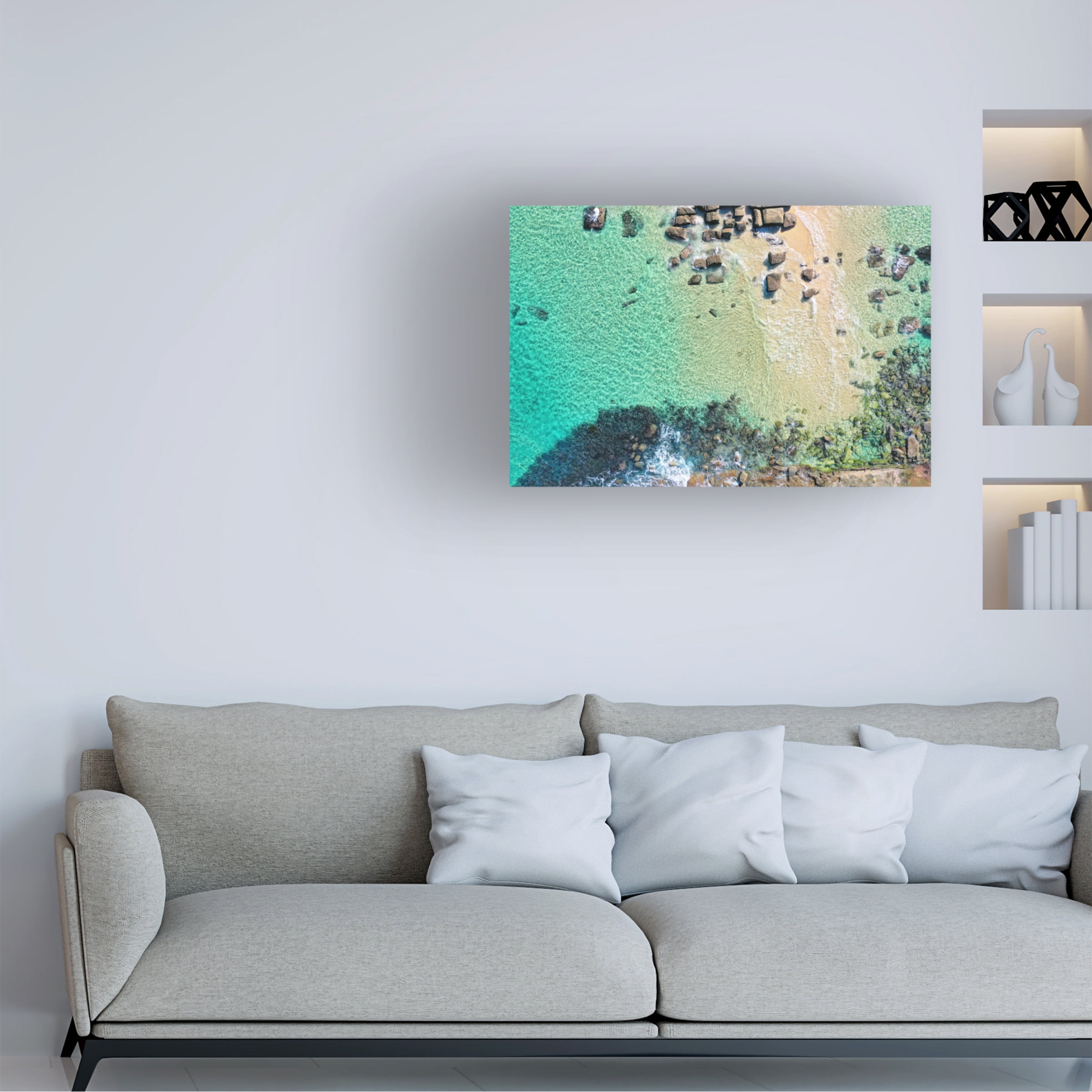 Beata Czyzowska Young 'Art Of The Ocean' Canvas Art