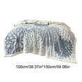 thumbnail image 3 of Plush Super Soft Lightweight Sherpa Throw Blanket 59x39in Cozy Luxury Floral Blanket for Bed Couch Warm Fuzzy Blanket, 3 of 6