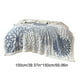thumbnail image 3 of Manta de Tafetán Gruesa con Funda de Borrego | Manta de Invierno para La Oficina, Ideal para Siestas, 100 X 150 Cm | Azul Claro | Poliéster | 1 Unidad, 3 of 6