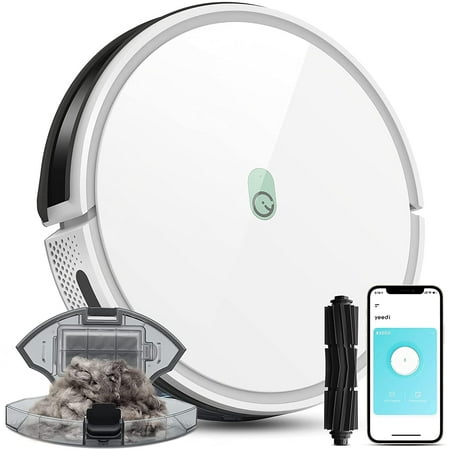 Yeedi K650 Robot Vacuum Cleaner 2000Pa Wi-Fi Robotic Pet Hair Smart App Voice Control